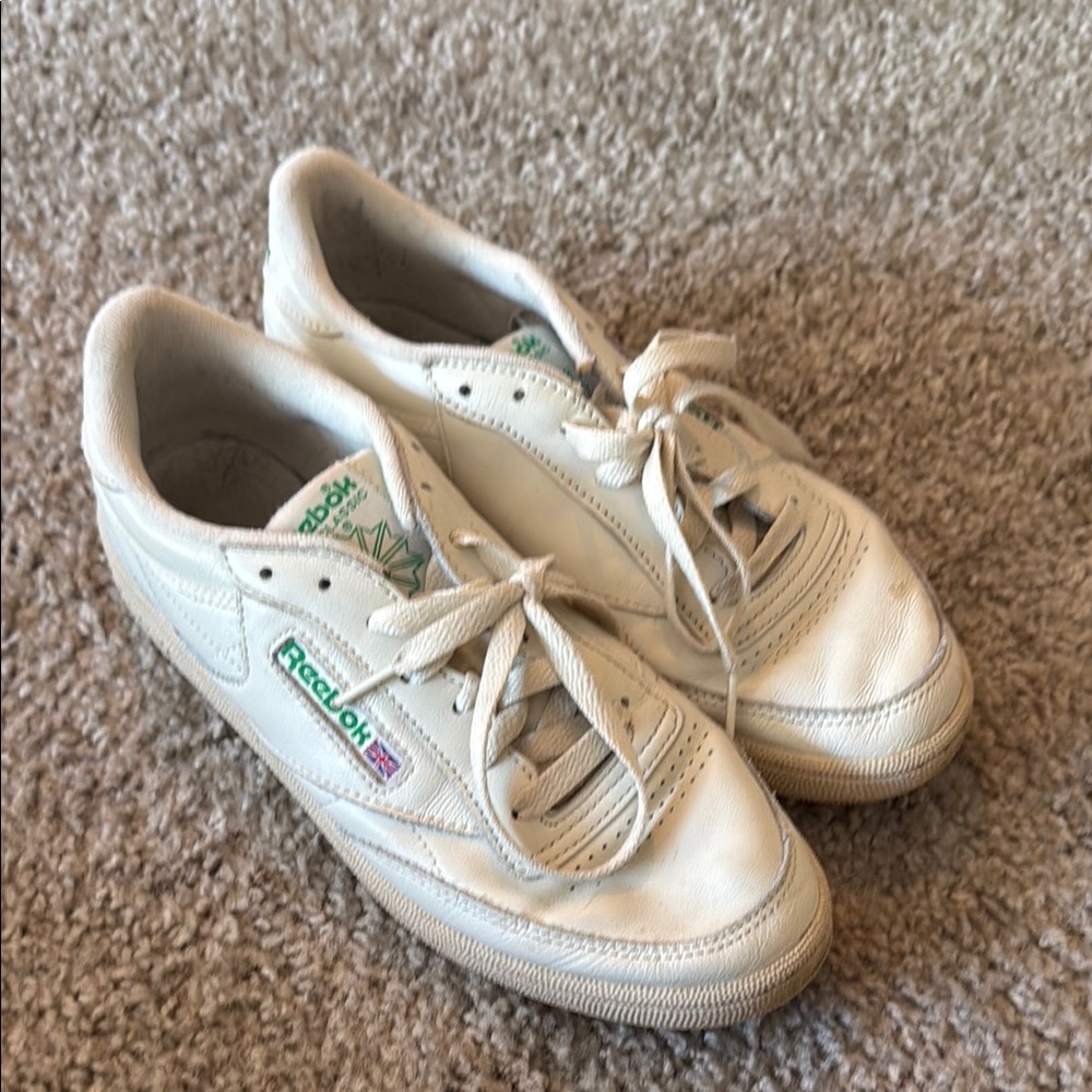 Reebok Club C 85 White Sneakers Classic Design